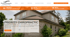 Desktop Screenshot of prioritychiropractic.com