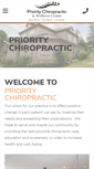 Mobile Screenshot of prioritychiropractic.com